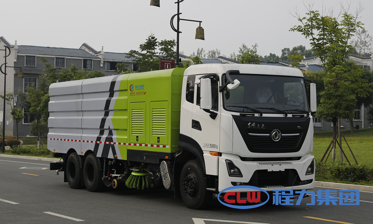國六東風(fēng)天龍洗掃車（10方塵12方水）